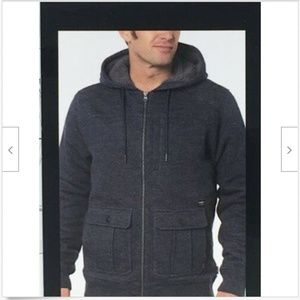 O'Neill Jackets & Coats - O'Neill Mens Full Zip Hooded Fleece Jacket XL NAVY O'Neill Jackets & Coats - O'Neill Mens Full Zip Hooded Fleece Jacket XL NAVY